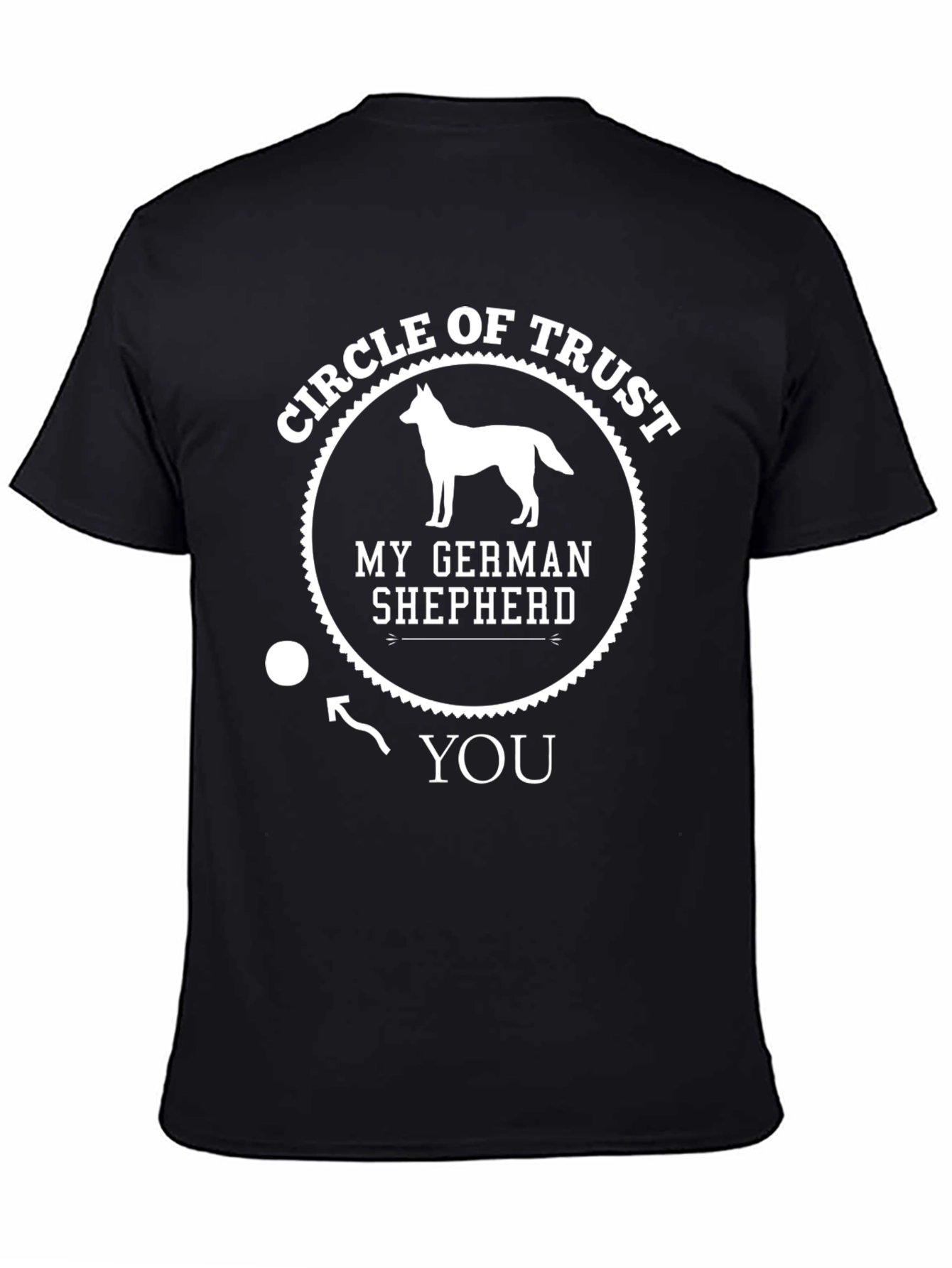 German Shepherd Circle of Trust Graphic Tee