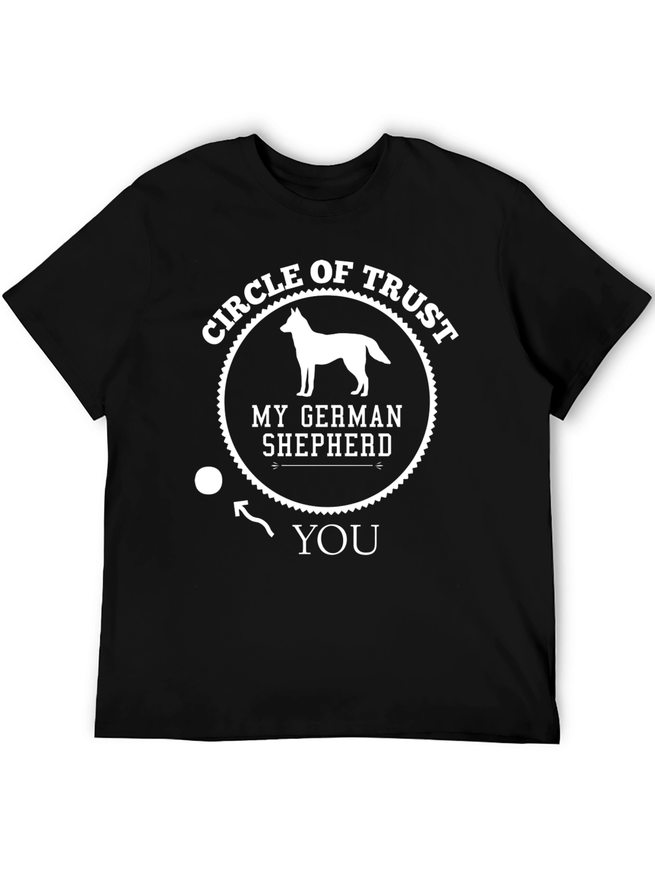 German Shepherd Circle of Trust Graphic Tee
