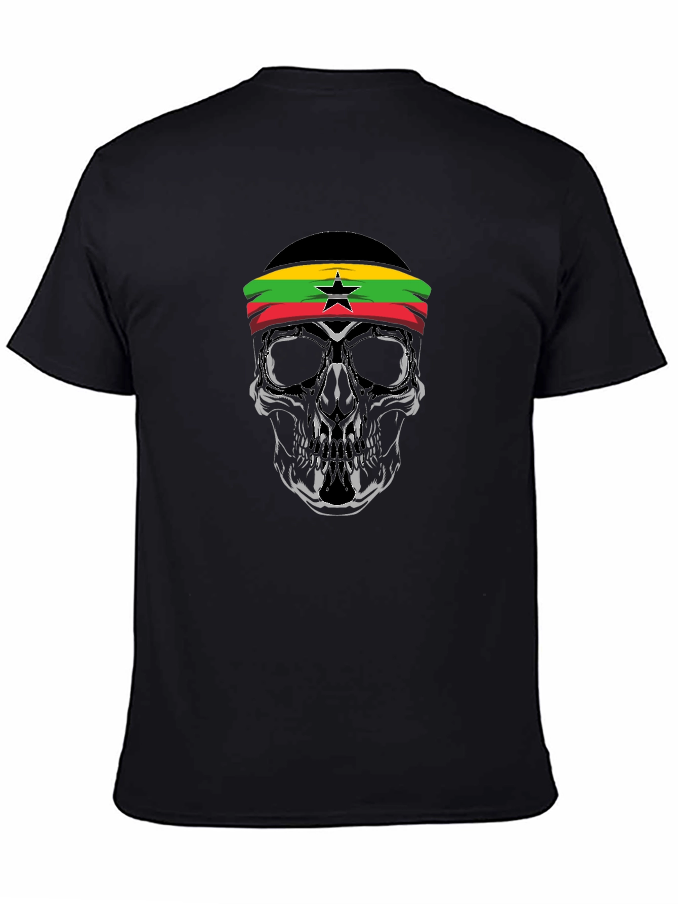 Ghana Skull Headband T-Shirt