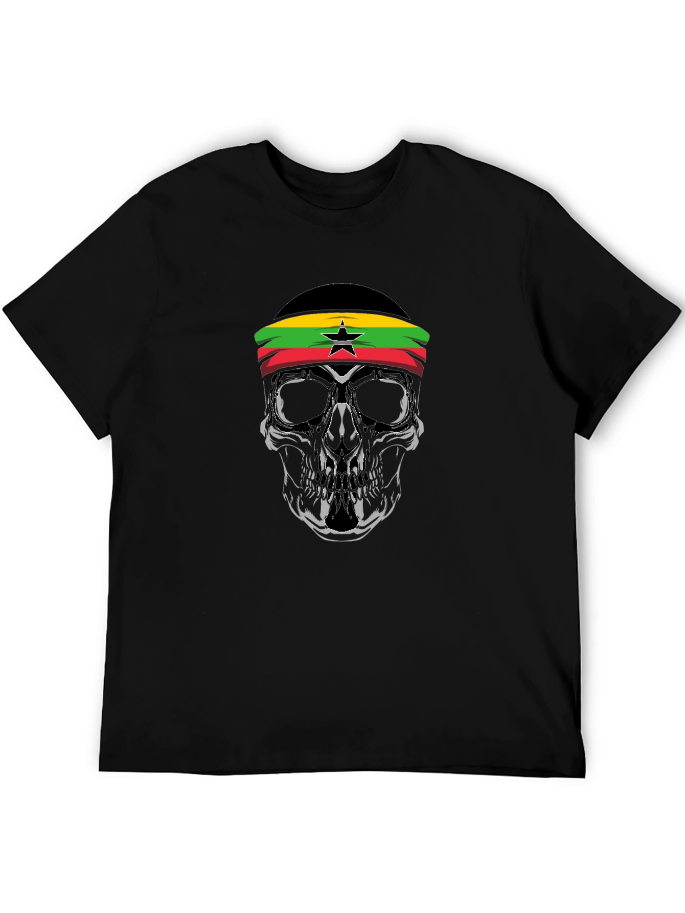 Ghana Skull Headband T-Shirt