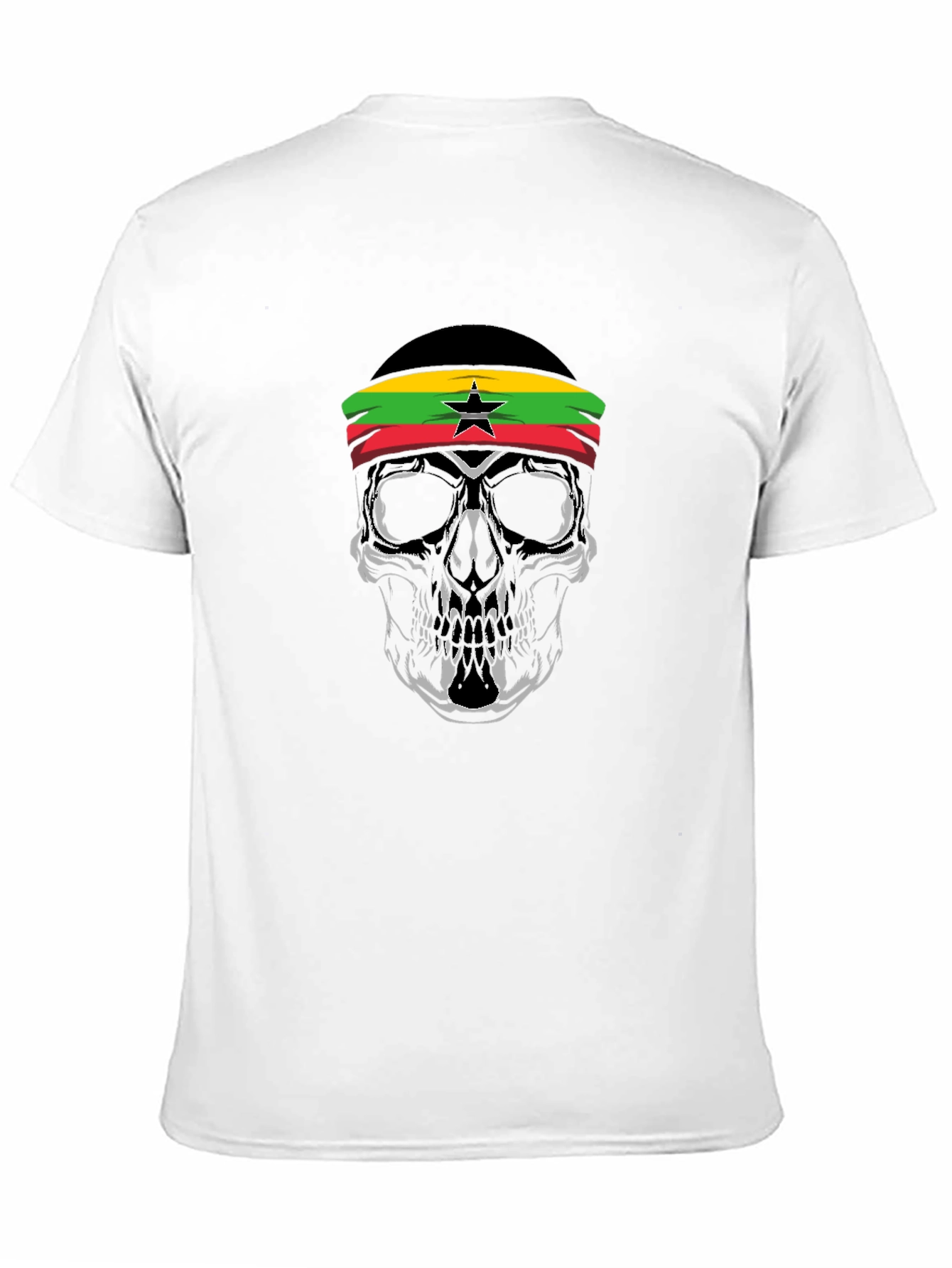 Ghana Skull Headband T-Shirt