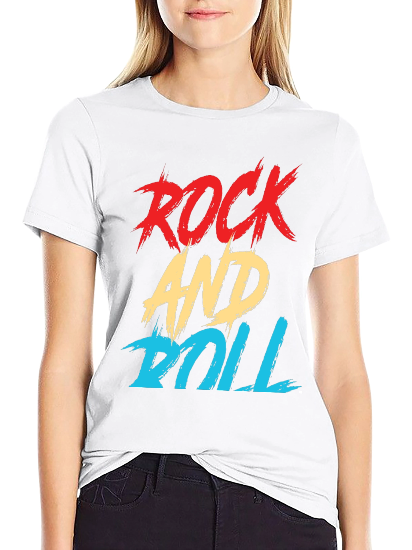 Rock and Roll Graphic T-Shirt
