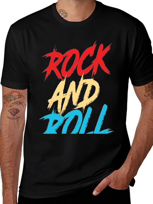 Rock and Roll Graphic T-Shirt