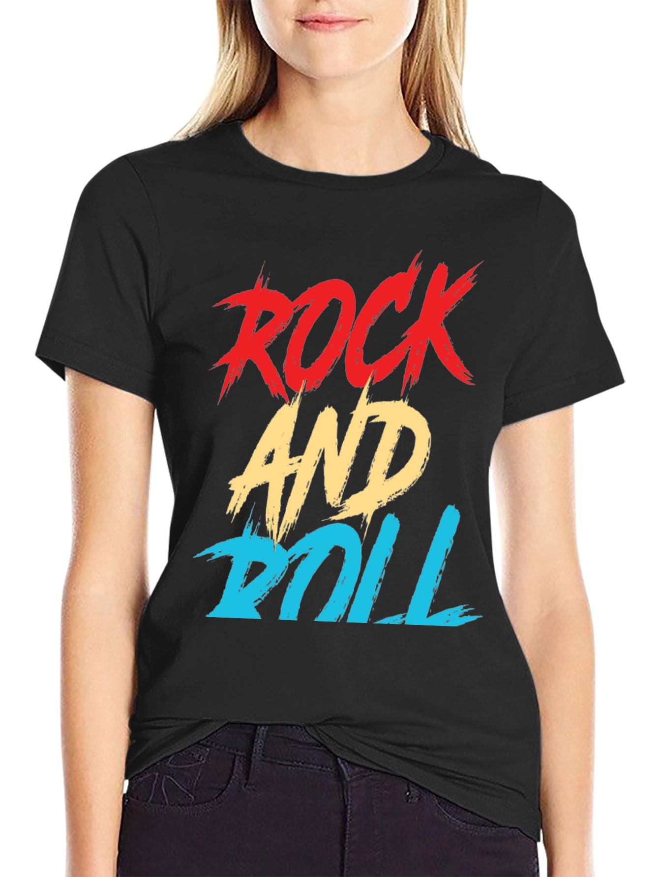 Rock and Roll Graphic T-Shirt