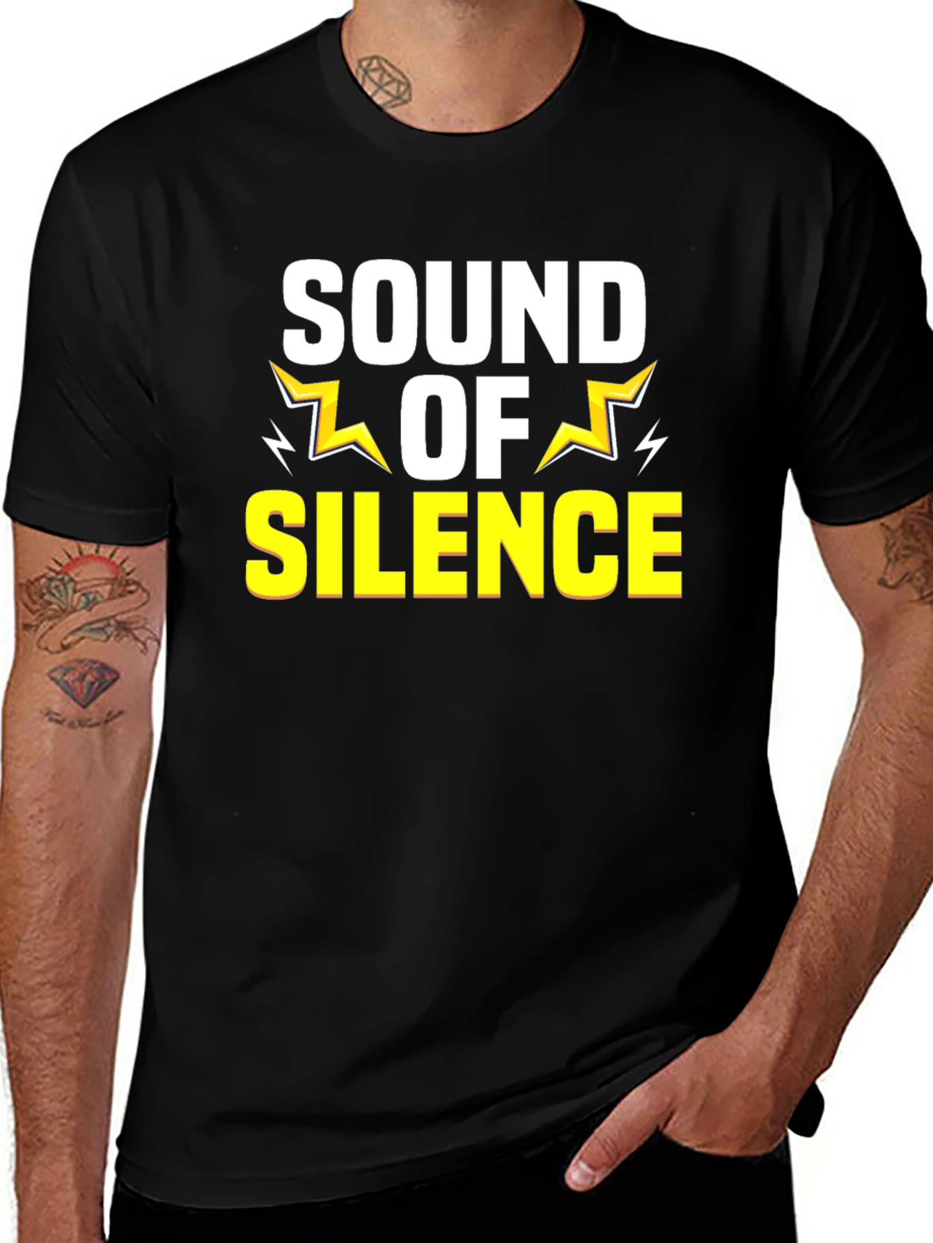 Sound of Silence Graphic T-Shirt