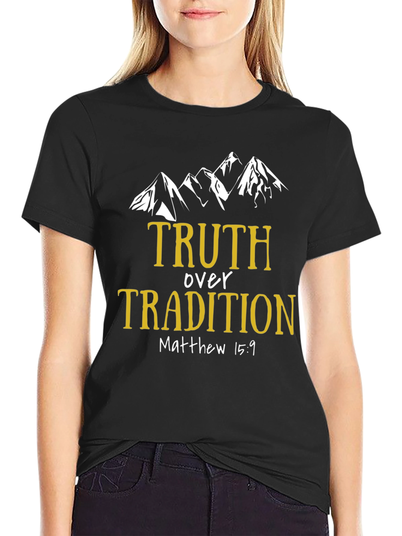 Truth Over Tradition Graphic T-Shirt