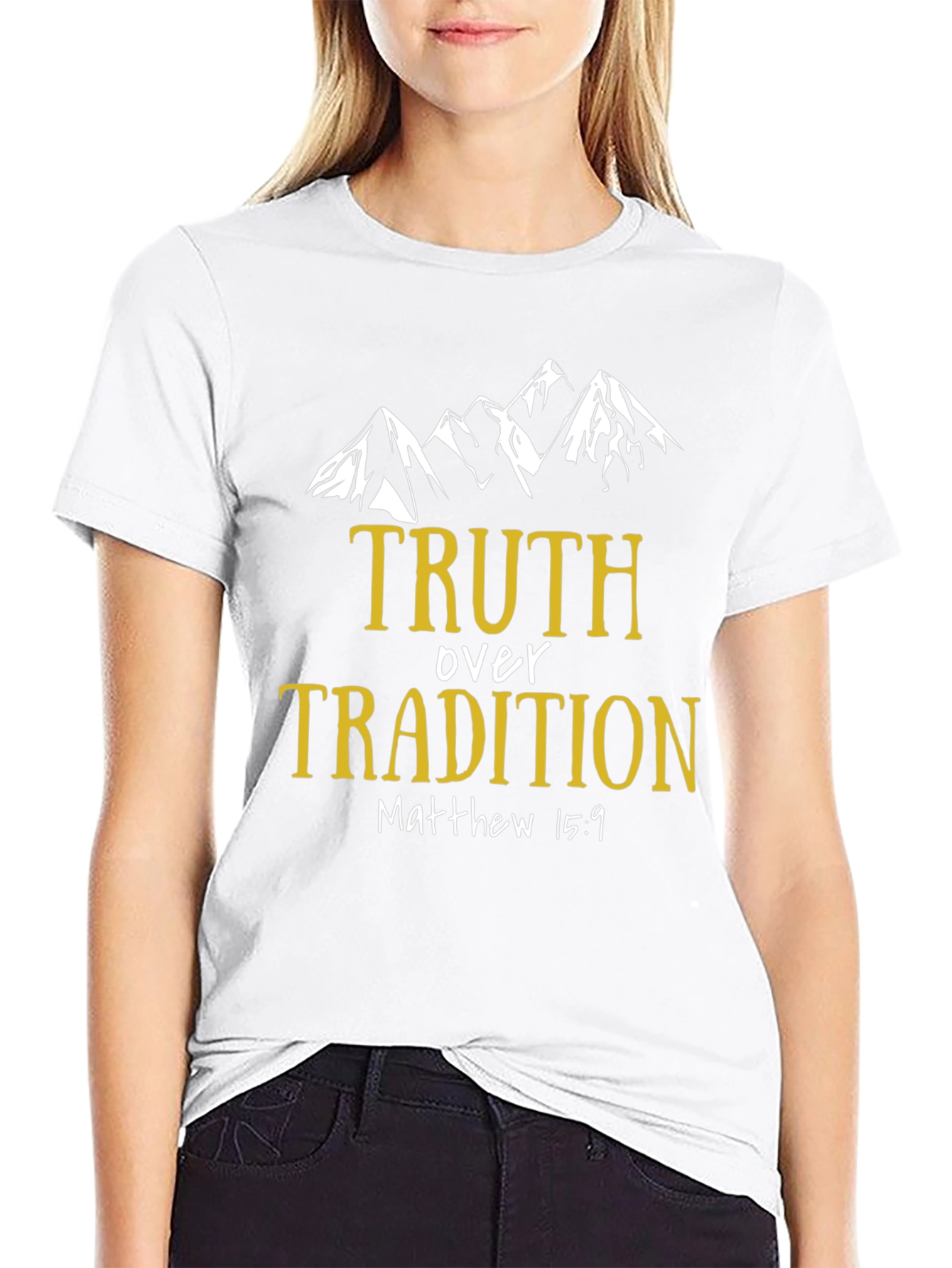 Truth Over Tradition Graphic T-Shirt