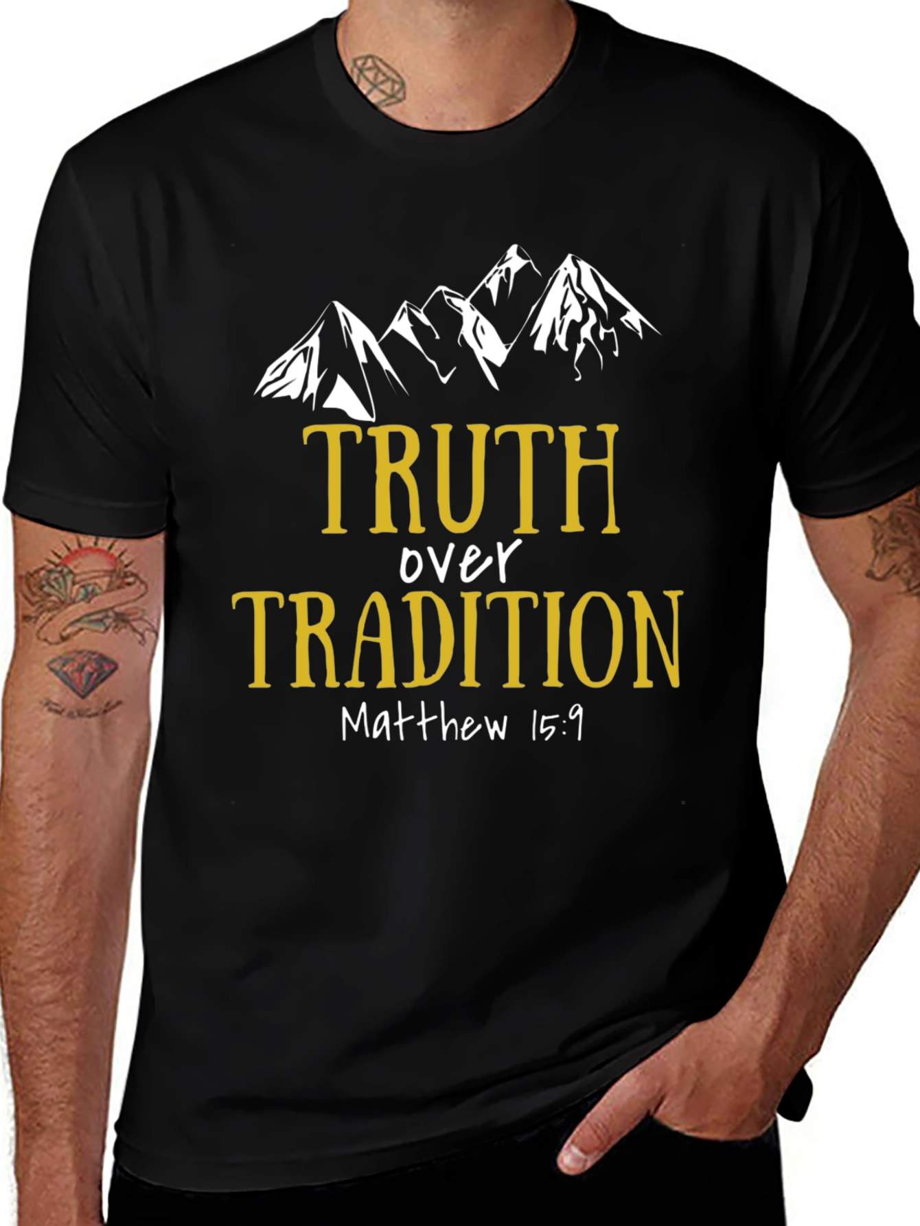 Truth Over Tradition Graphic T-Shirt