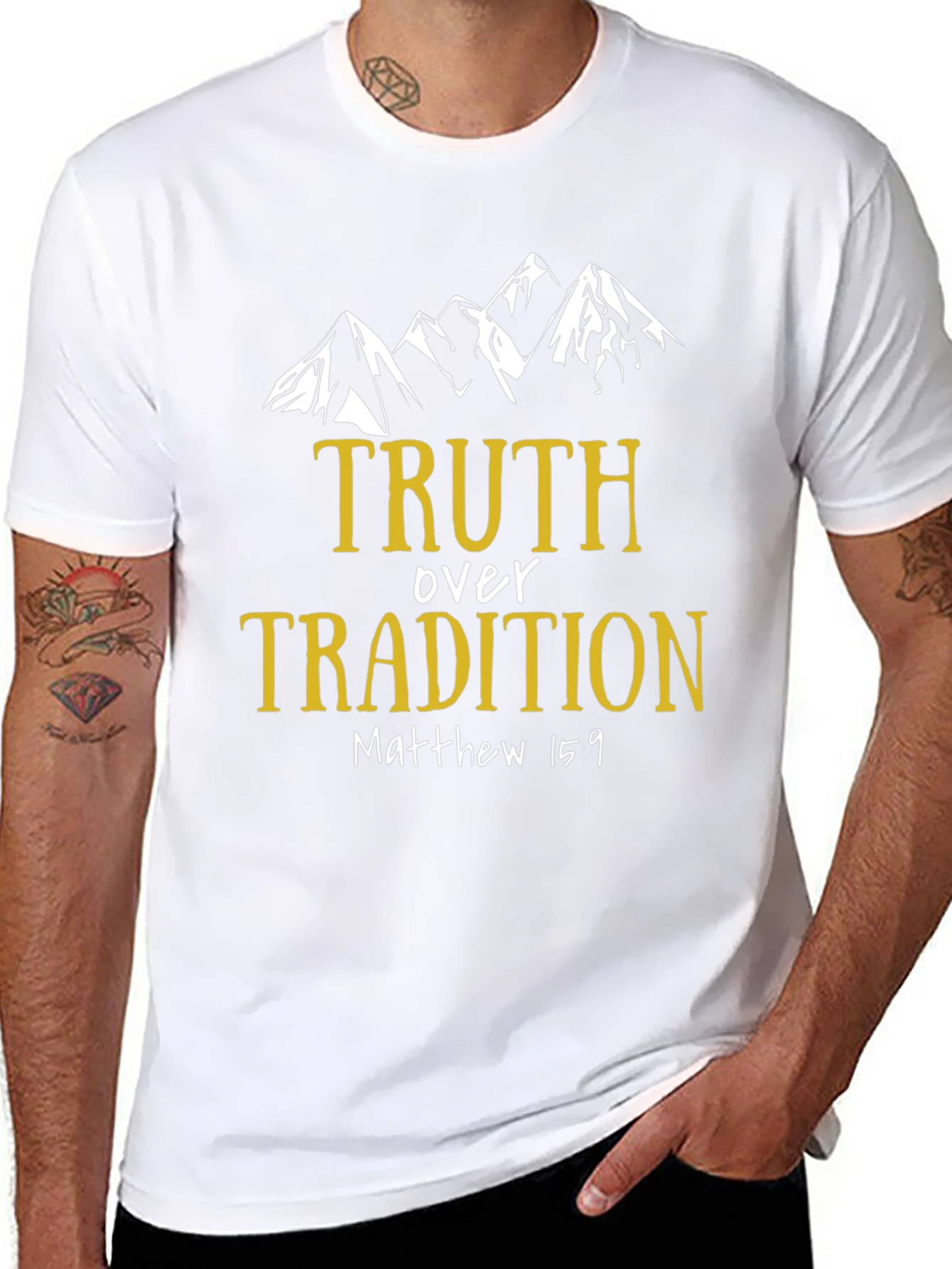 Truth Over Tradition Graphic T-Shirt