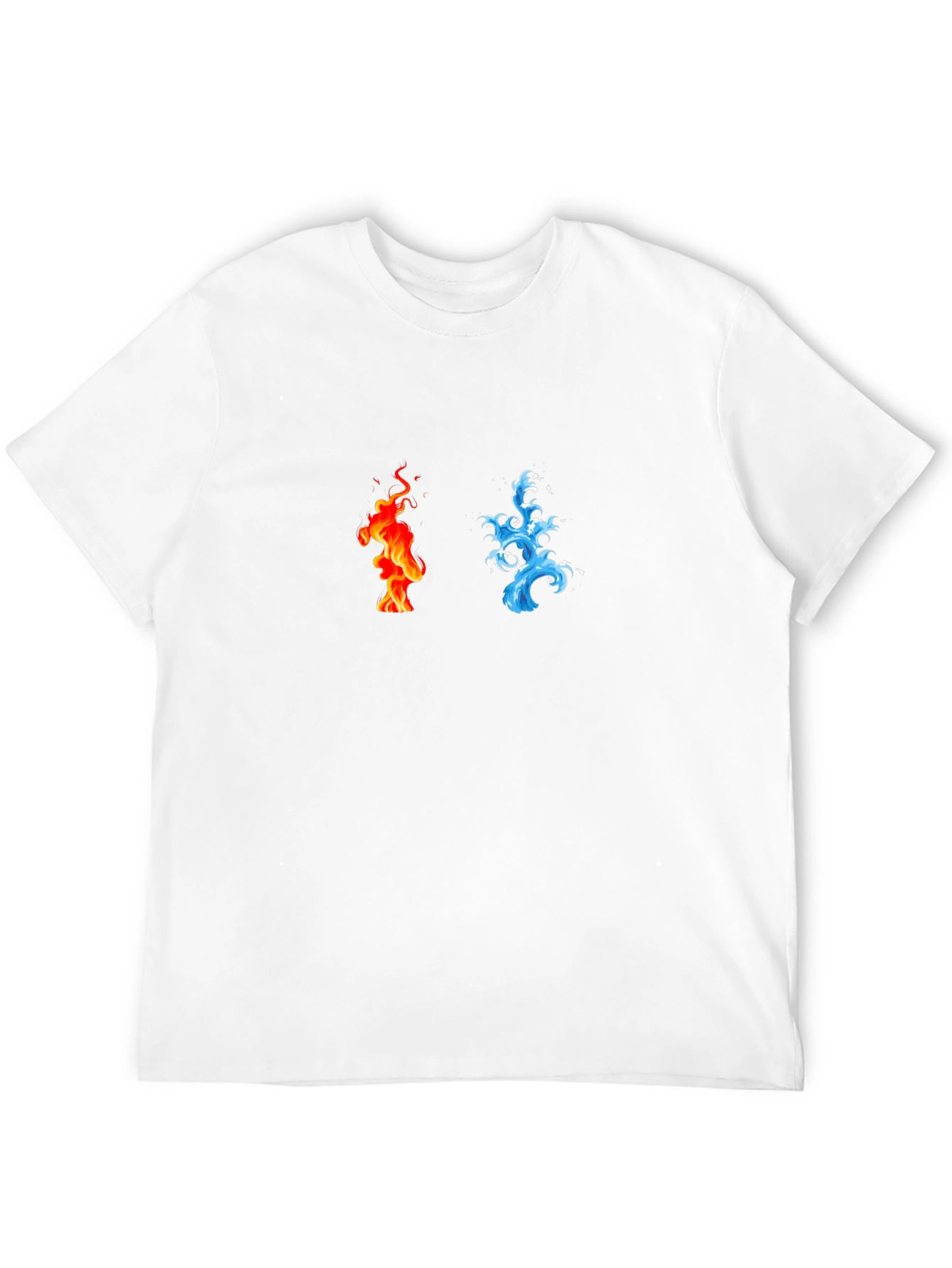 Elements T-Shirt - Fire and Water Design