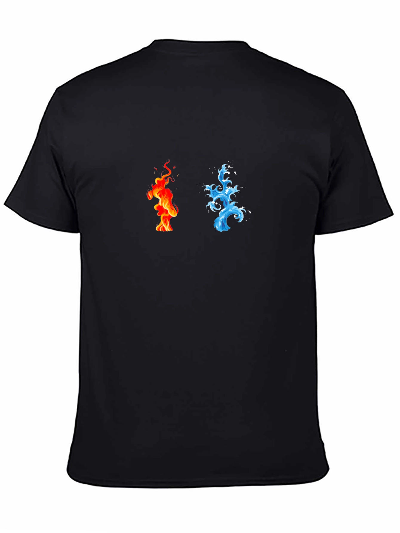 Elements T-Shirt - Fire and Water Design