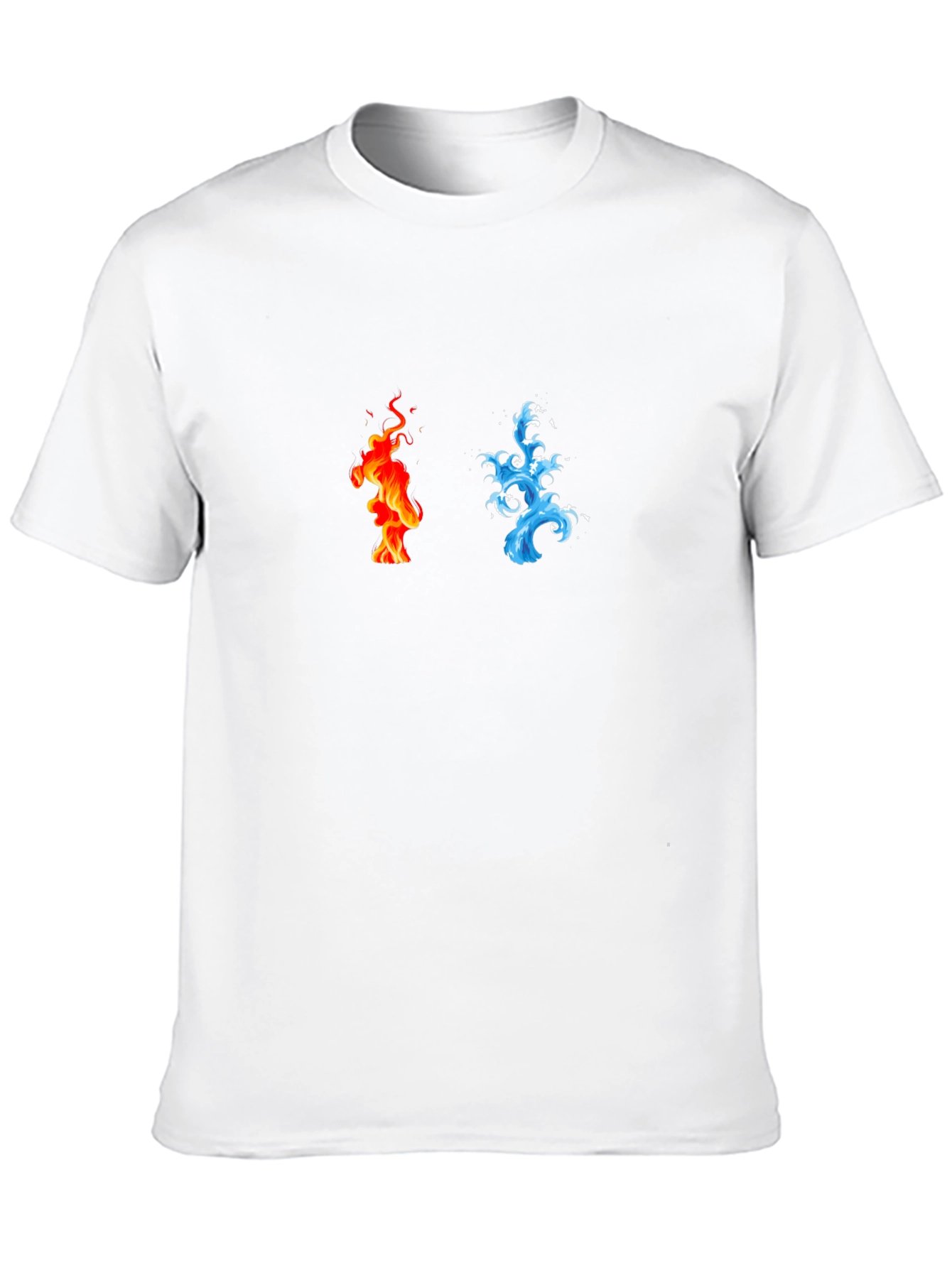 Elements T-Shirt - Fire and Water Design