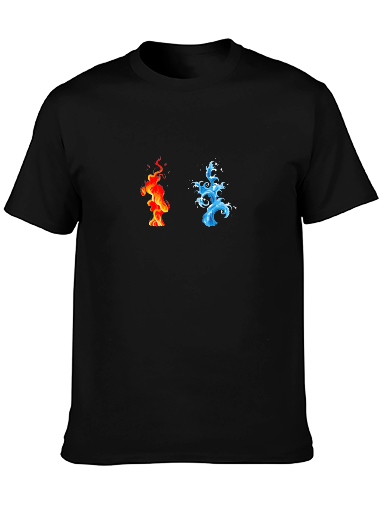 Elements T-Shirt - Fire and Water Design