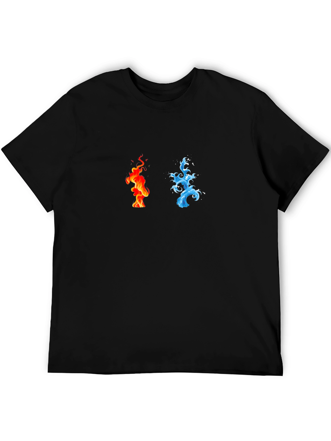 Elements T-Shirt - Fire and Water Design