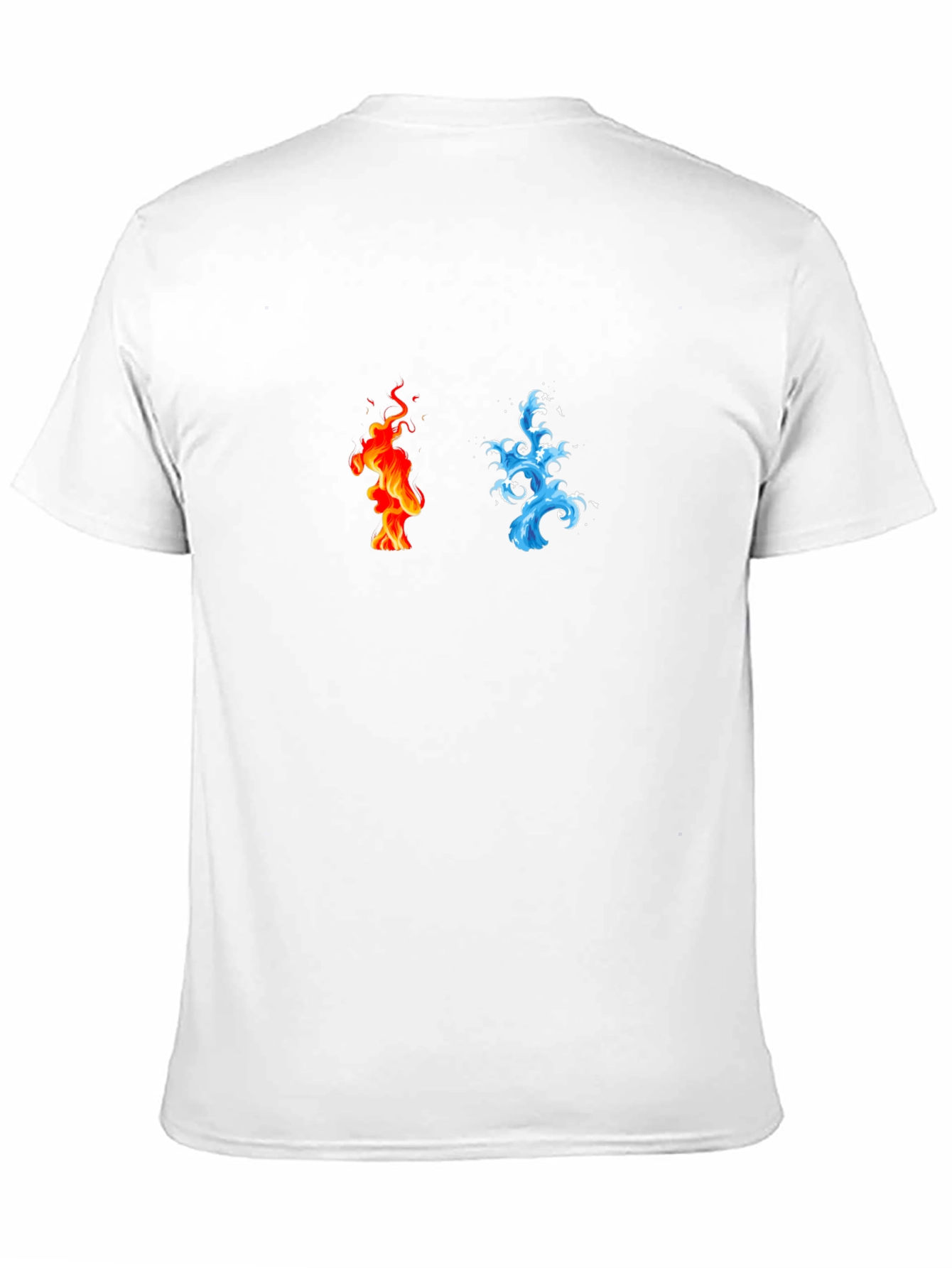 Elements T-Shirt - Fire and Water Design