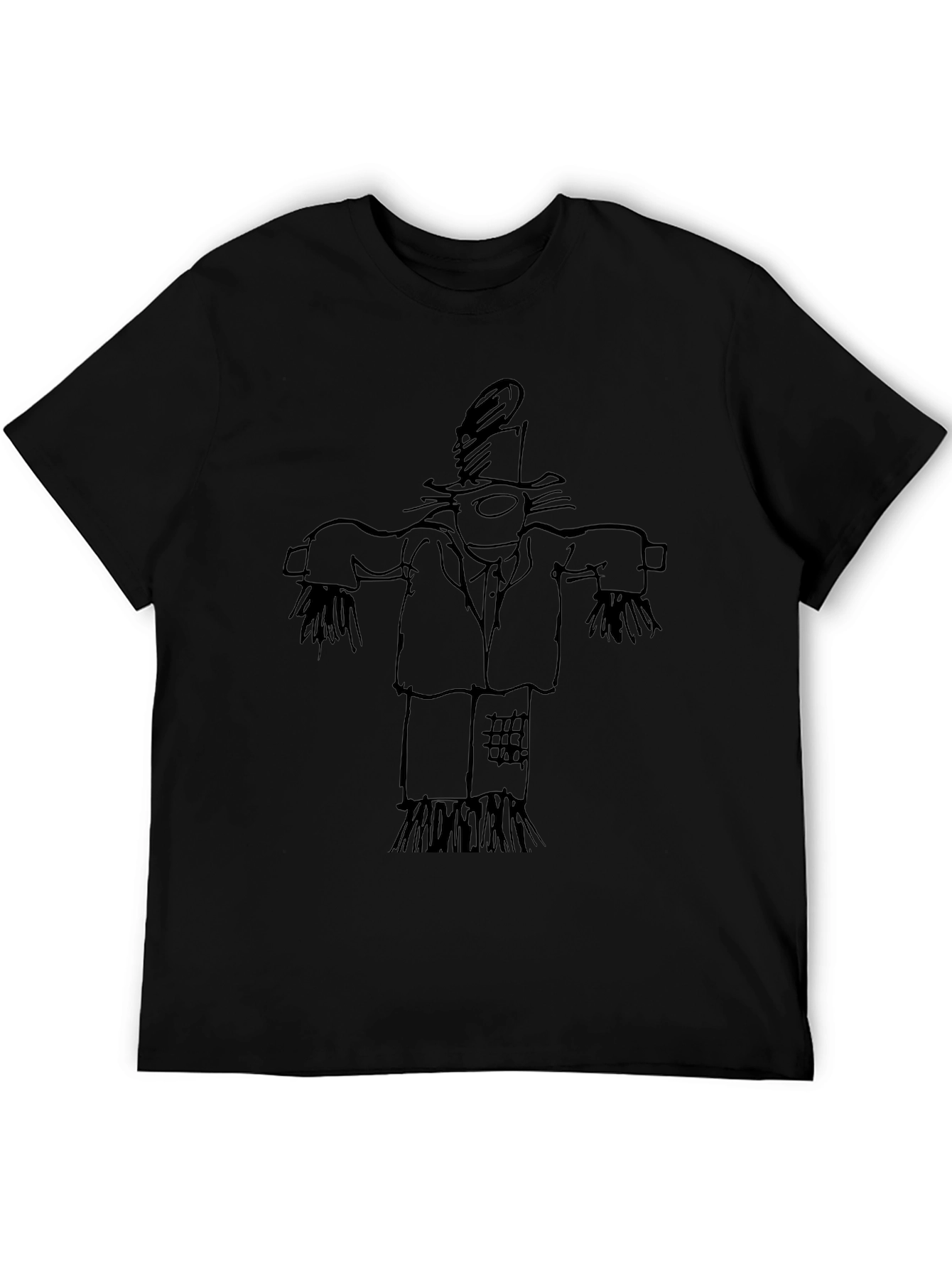 Scarecrow Tee - Quirky Graphic T-Shirt
