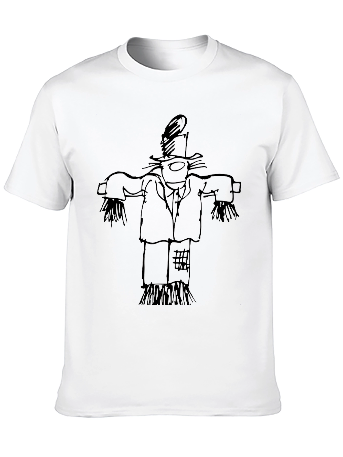 Scarecrow Tee - Quirky Graphic T-Shirt