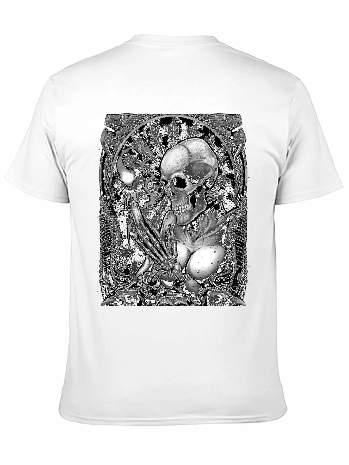 Skull & Bones Graphic Tee - Black