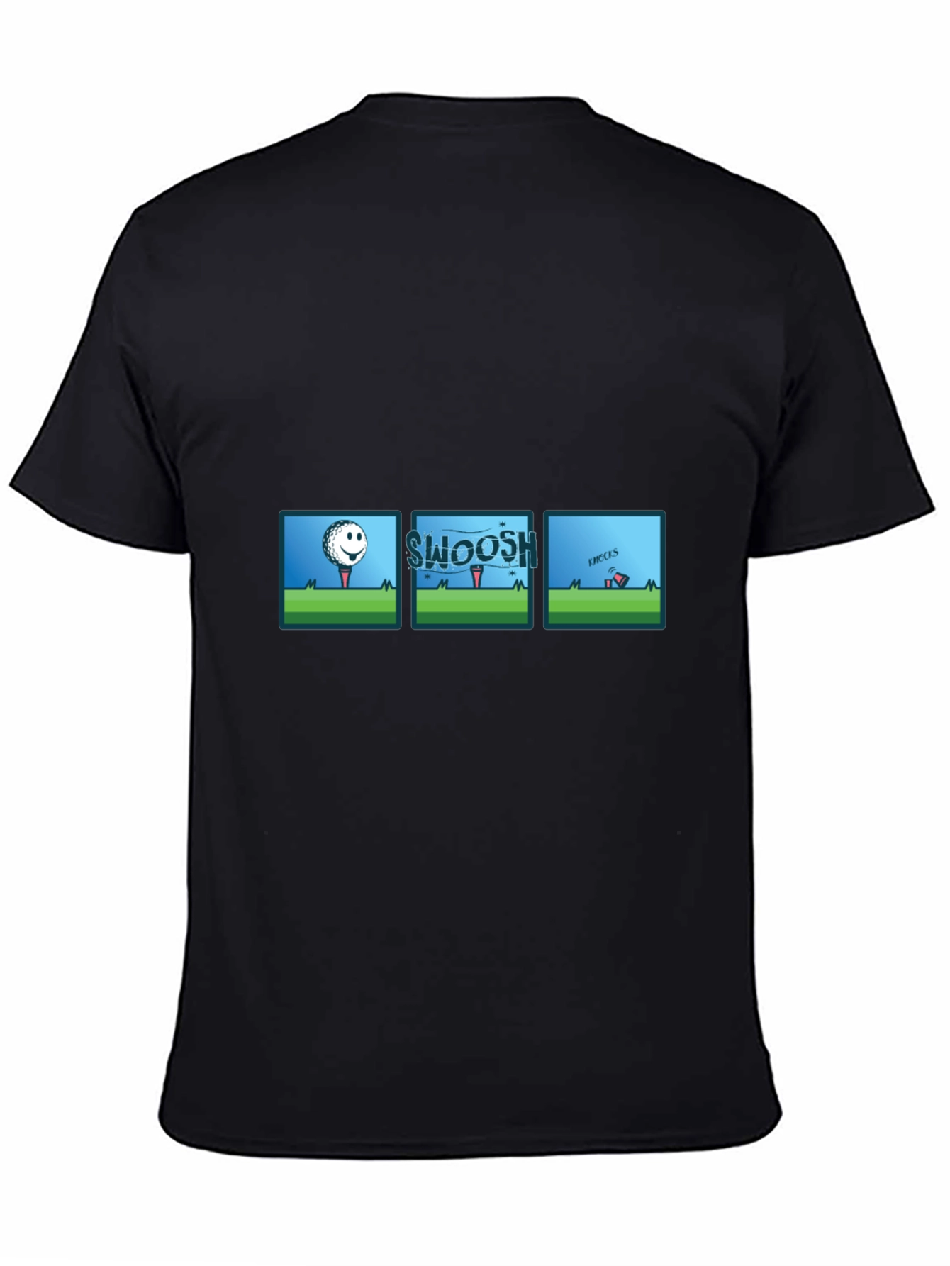 Cartoon Golf Tee Humor T-Shirt