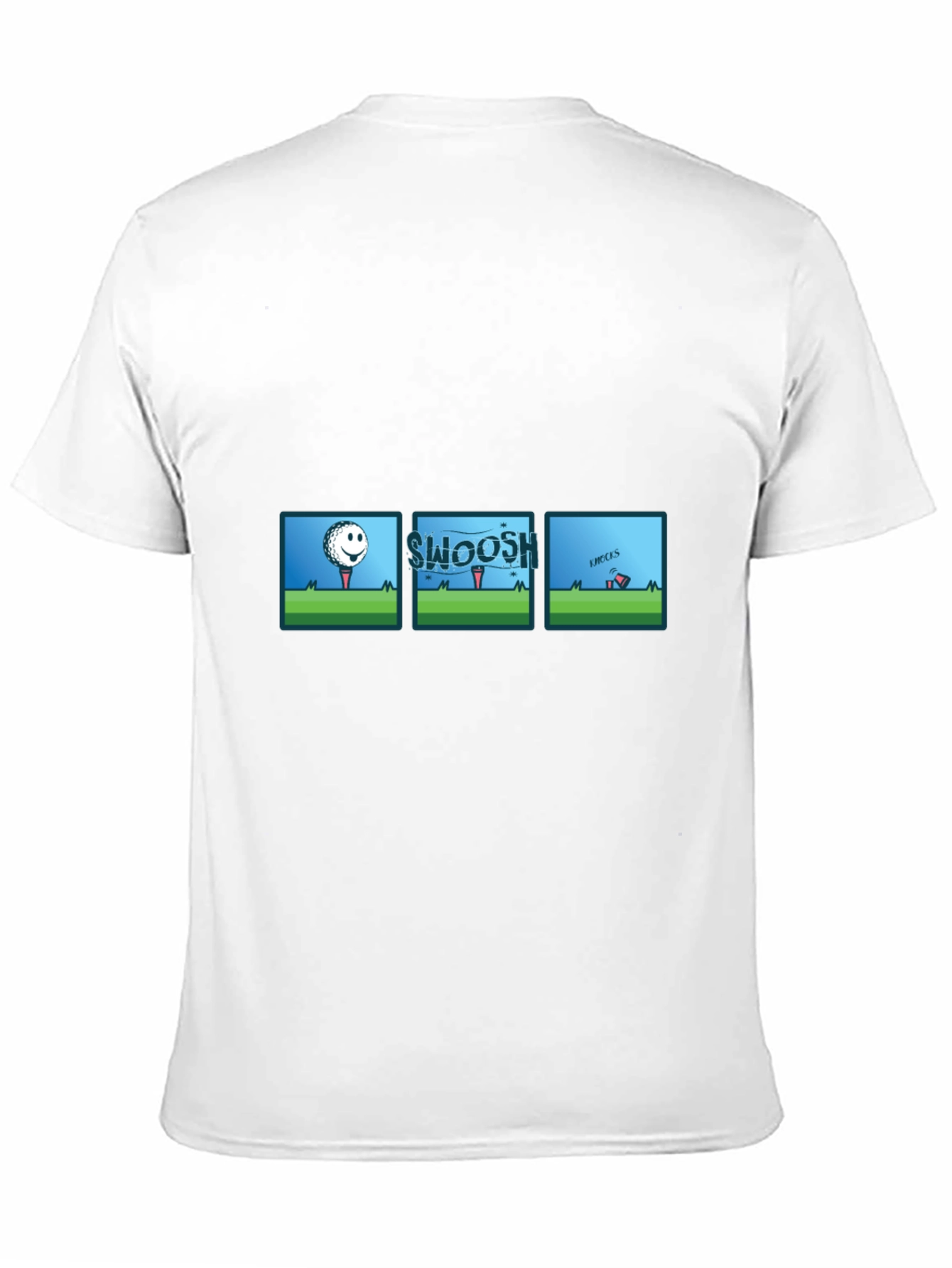 Cartoon Golf Tee Humor T-Shirt