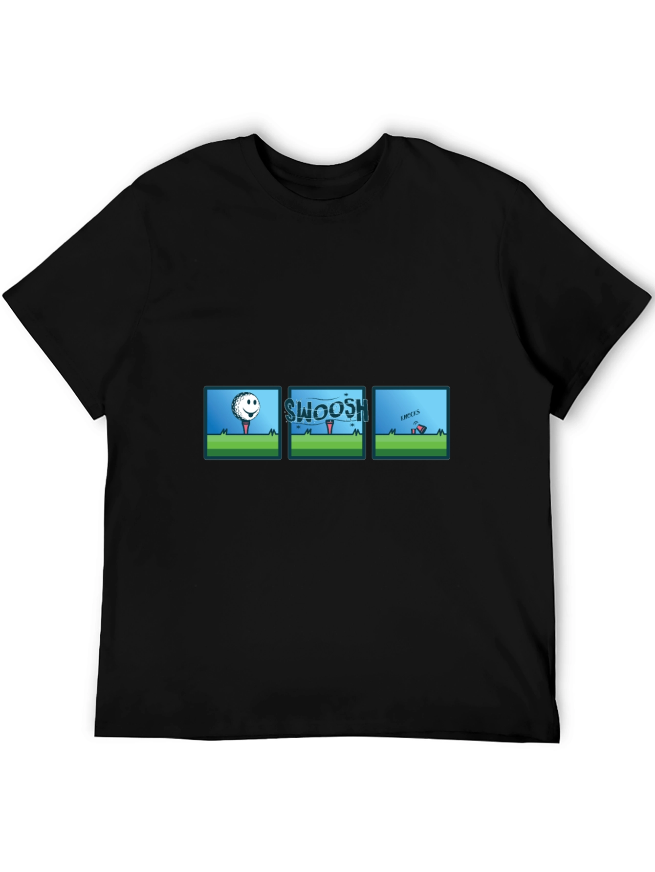 Cartoon Golf Tee Humor T-Shirt