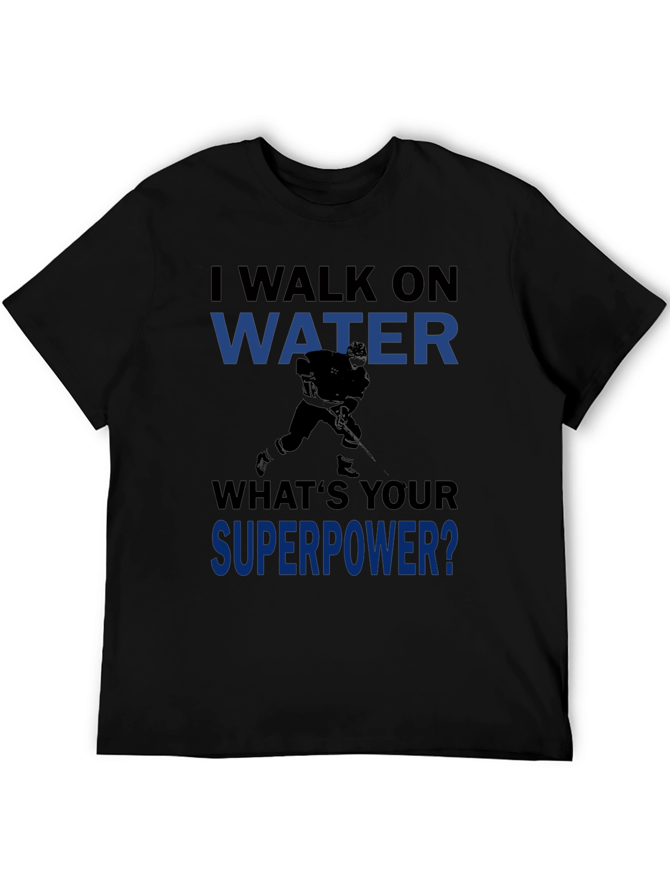 I Walk on Water Hockey Graphic Tee