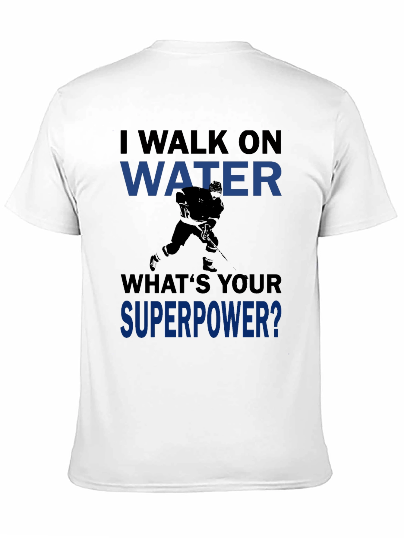 I Walk on Water Hockey Graphic Tee