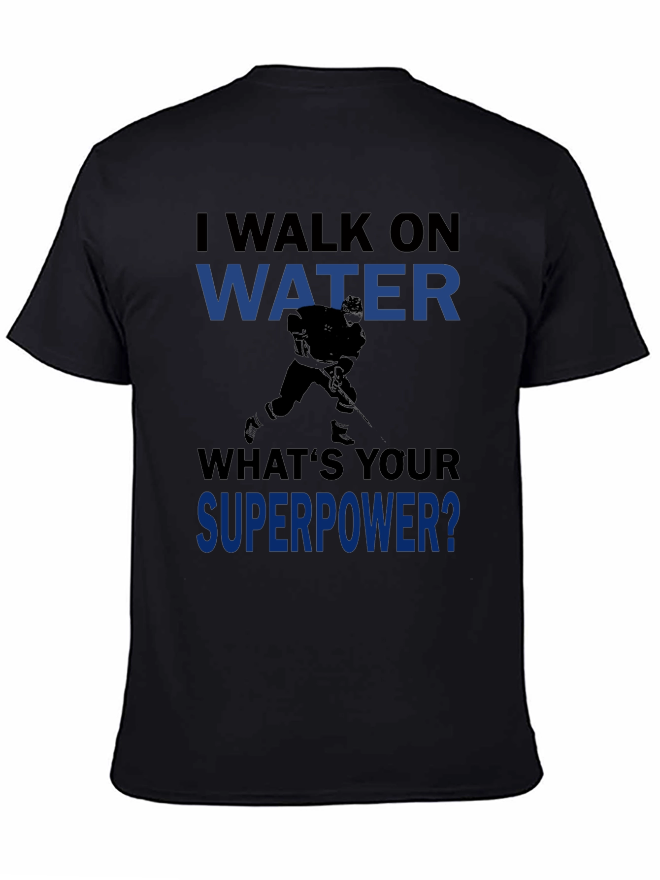 I Walk on Water Hockey Graphic Tee