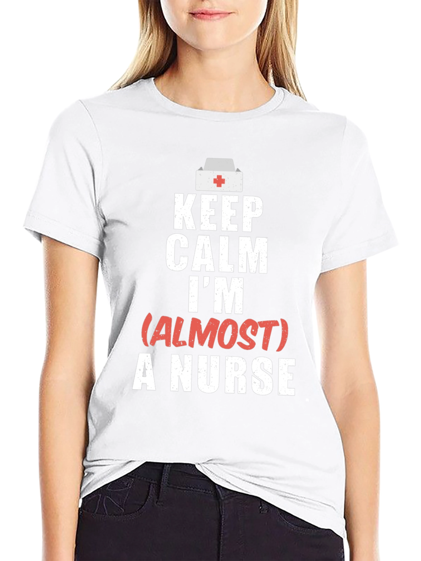 Keep Calm Almost a Nurse T-Shirt