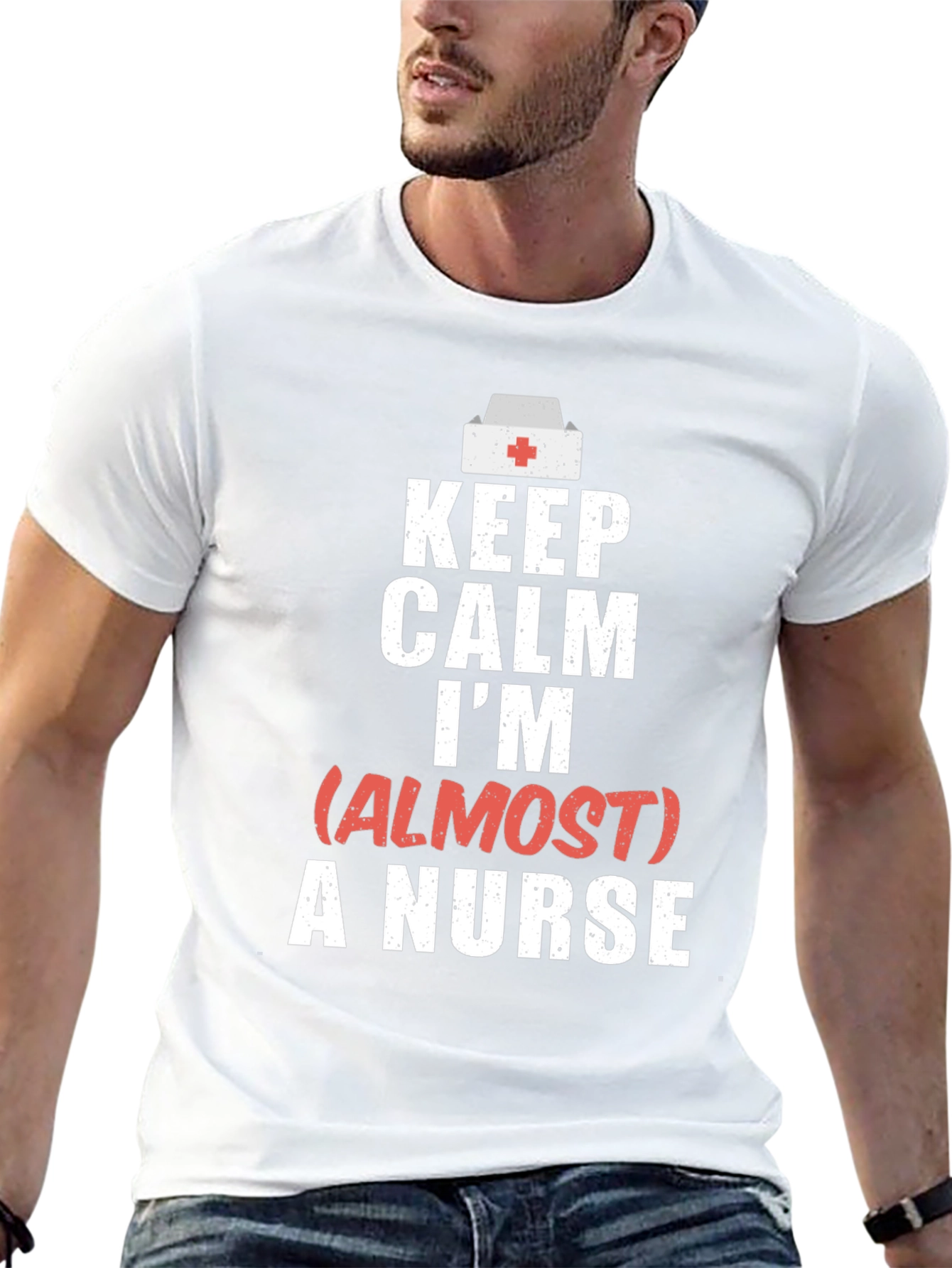 Keep Calm Almost a Nurse T-Shirt