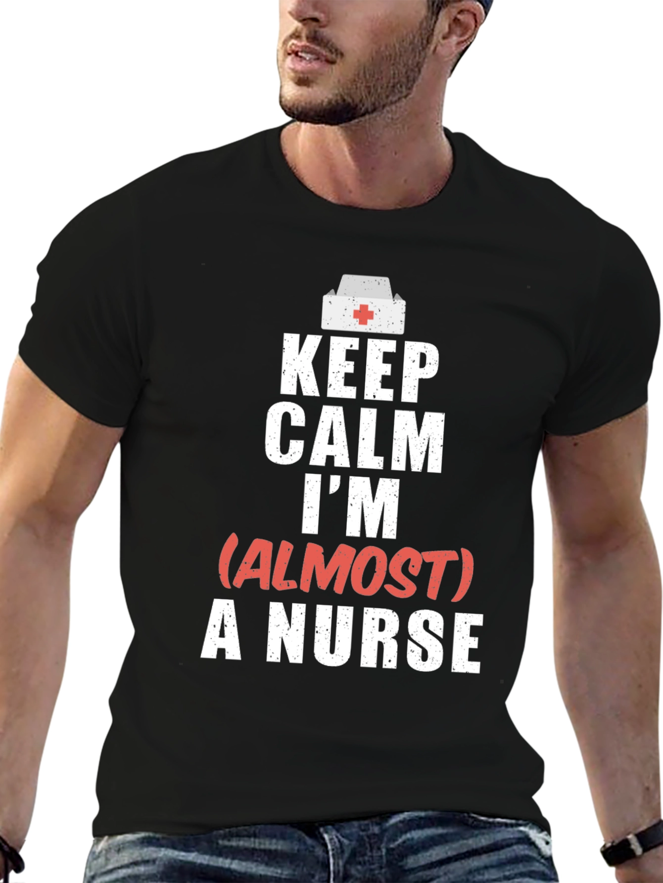 Keep Calm Almost a Nurse T-Shirt