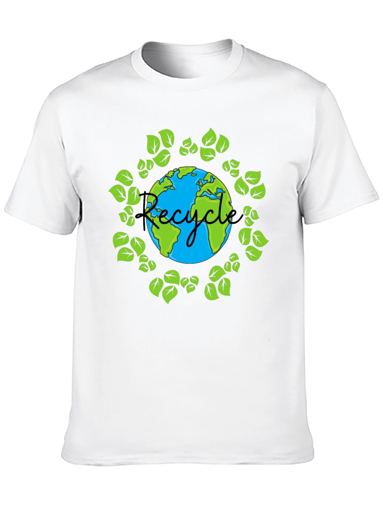 Earth Day Recycle T-Shirt - Eco Friendly Design