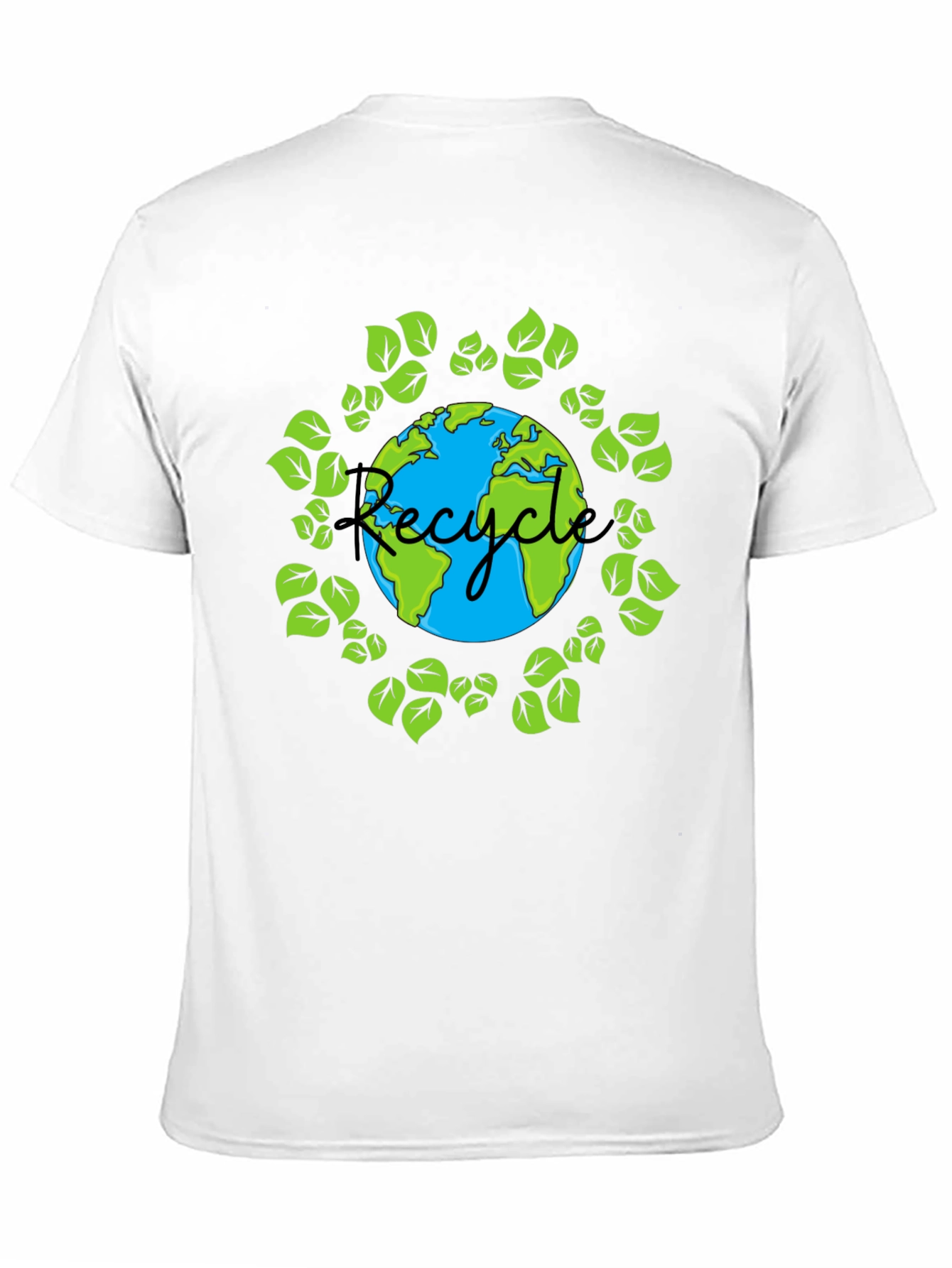 Earth Day Recycle T-Shirt - Eco Friendly Design