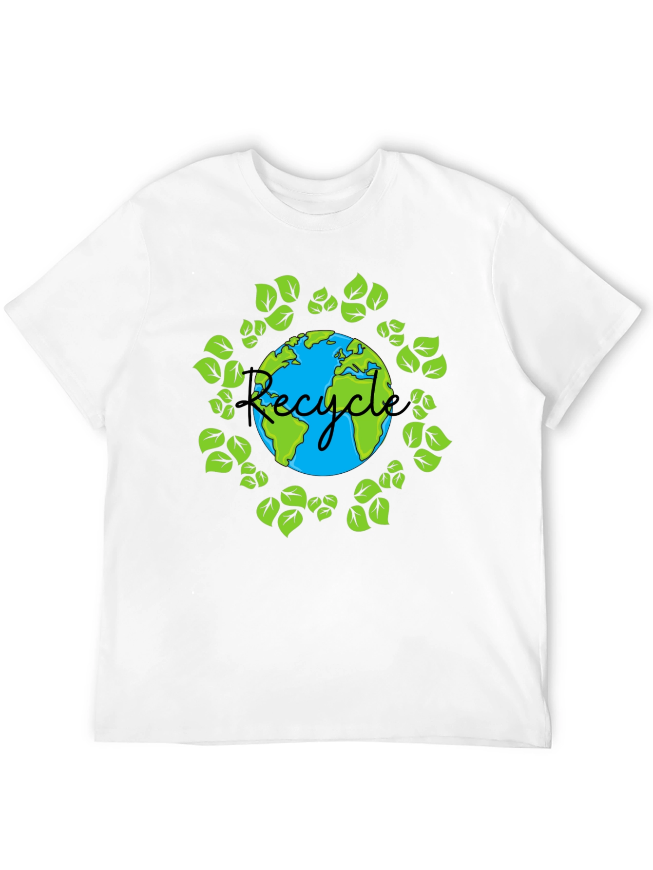 Earth Day Recycle T-Shirt - Eco Friendly Design