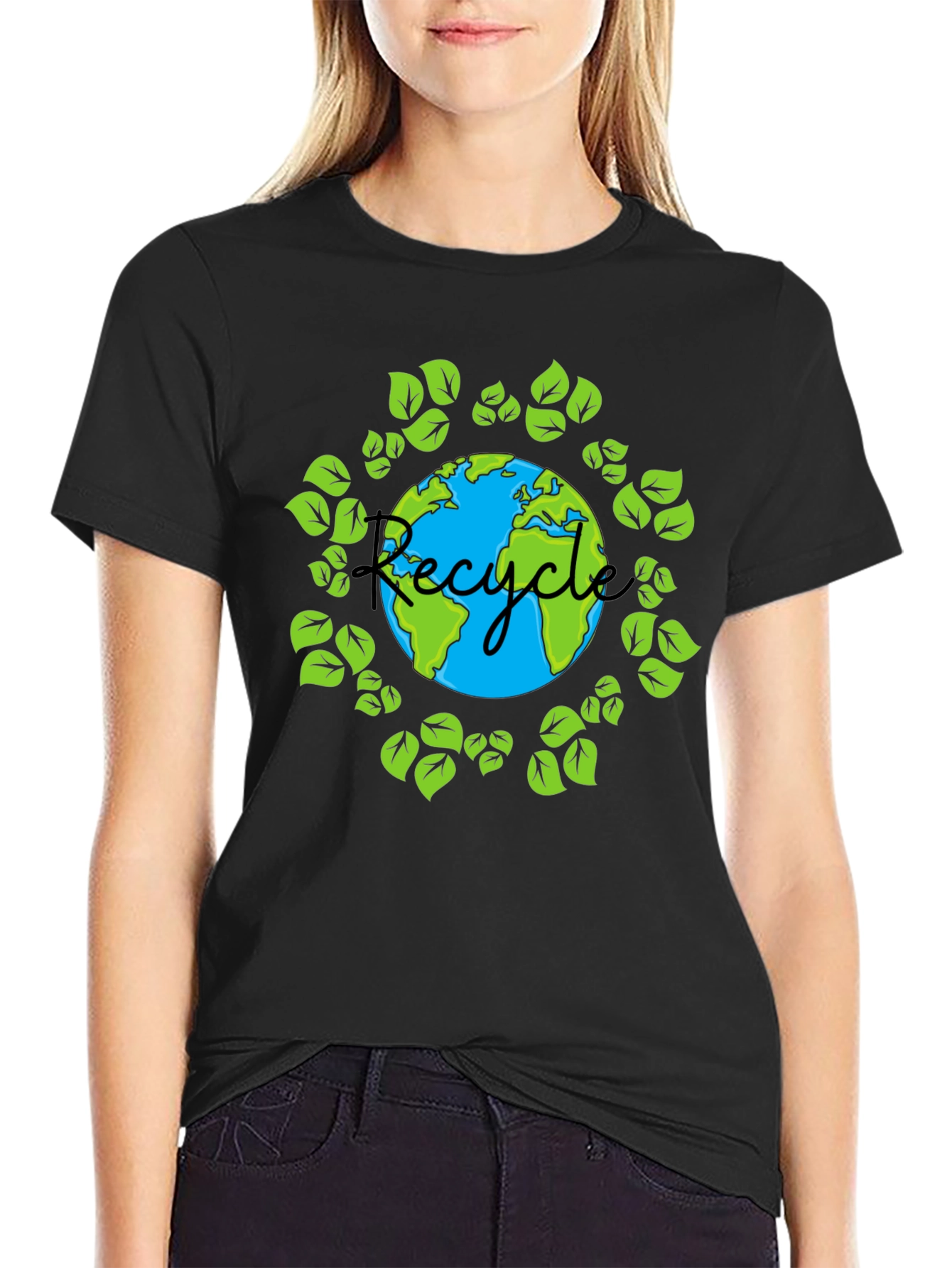 Earth Day Recycle T-Shirt - Eco Friendly Design