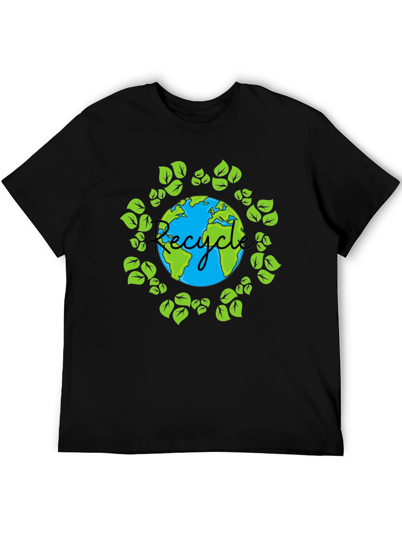 Earth Day Recycle T-Shirt - Eco Friendly Design