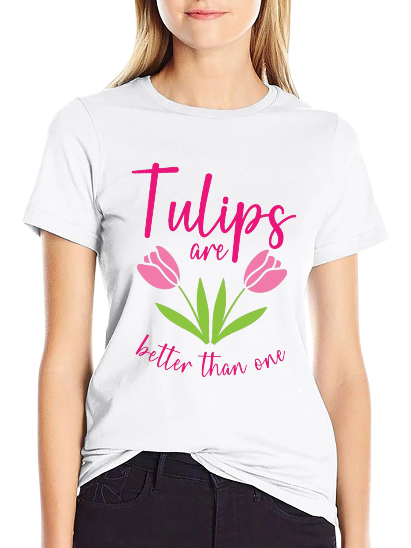 Tulips Are Better Than One Graphic Tee