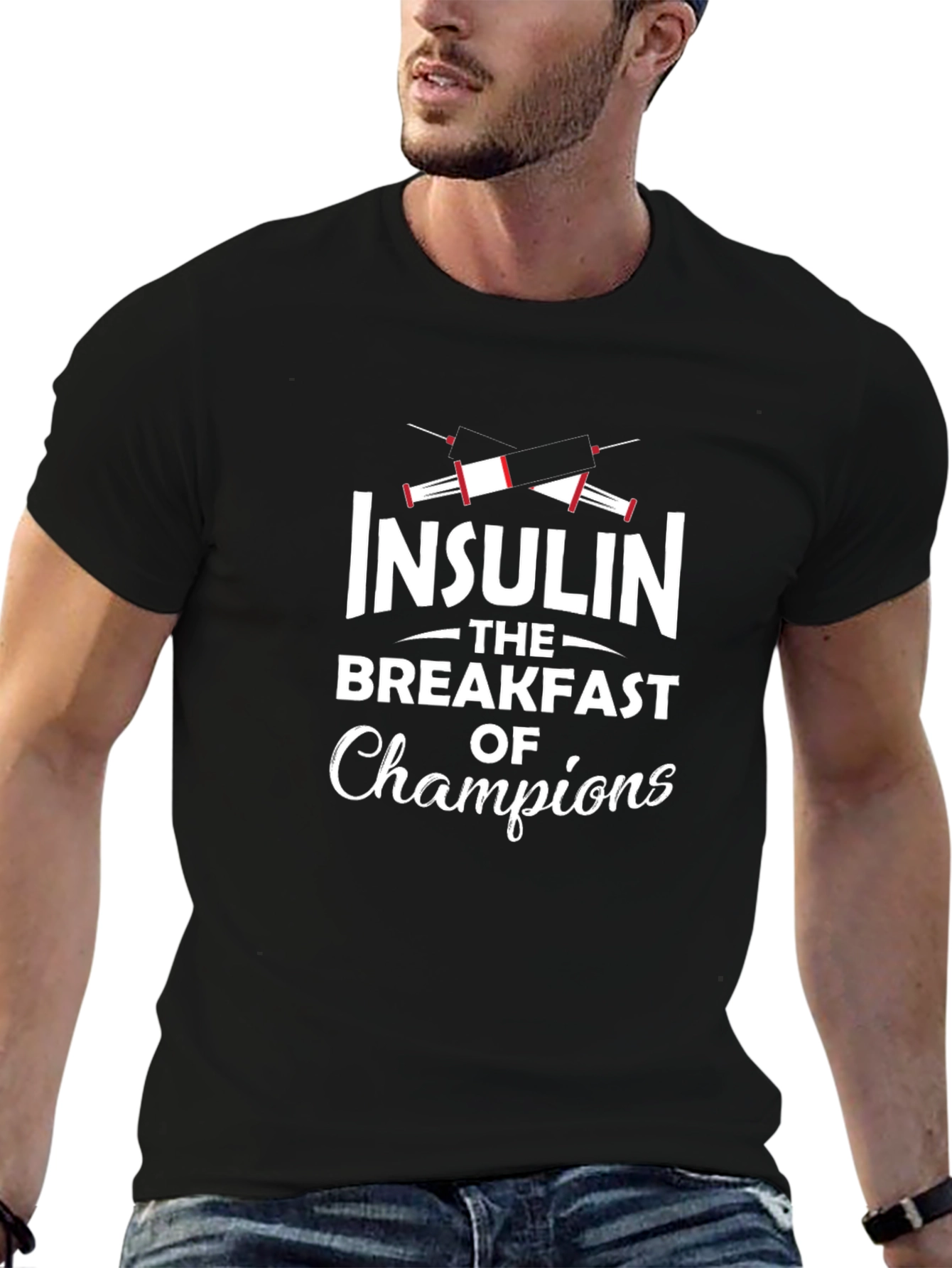 Insulin Breakfast of Champions T-Shirt