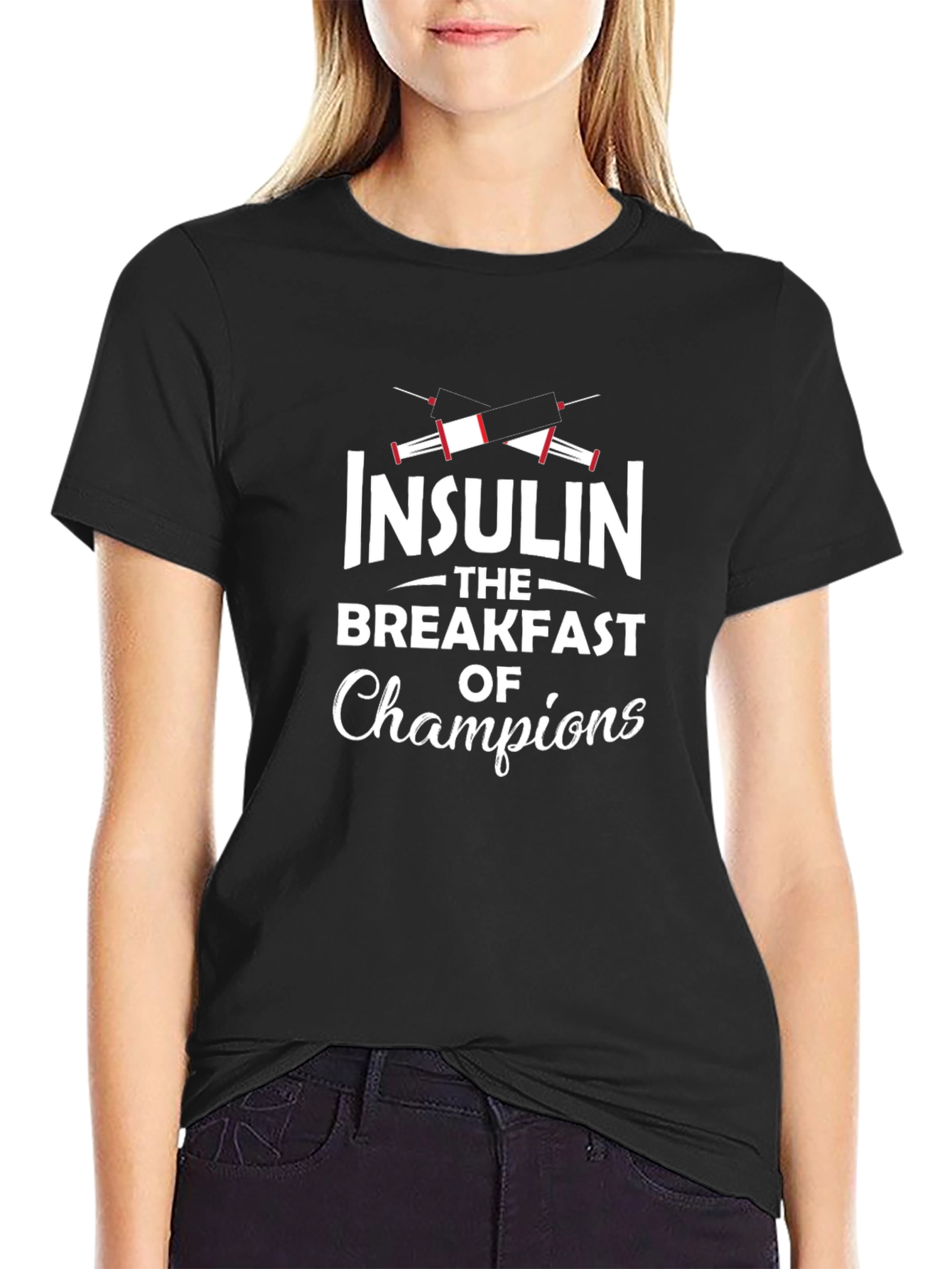 Insulin Breakfast of Champions T-Shirt