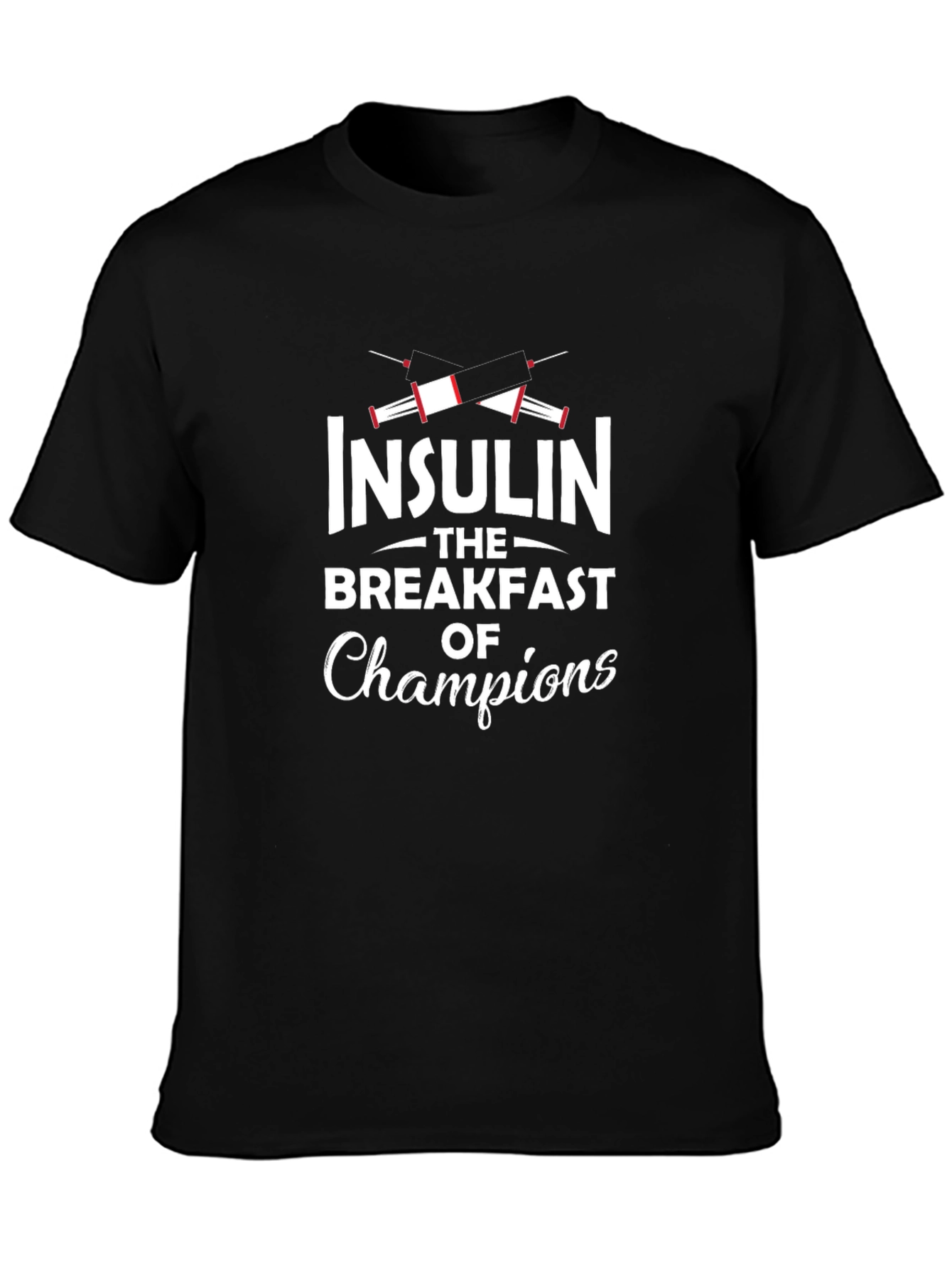 Insulin Breakfast of Champions T-Shirt