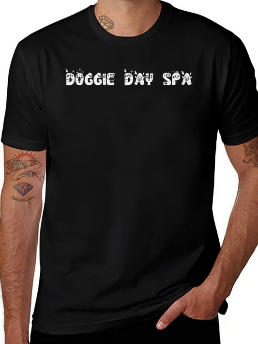 Doggie Day Spa Black T-Shirt