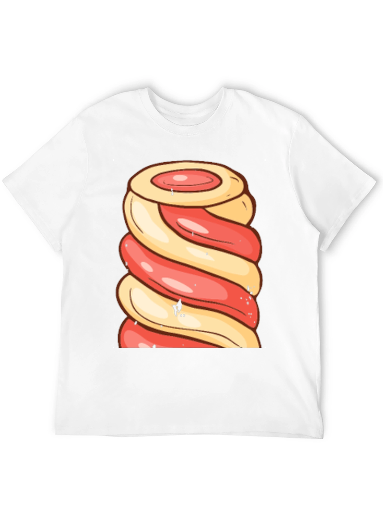 Swirl Lollipop Graphic Tee - Fun Novelty Design