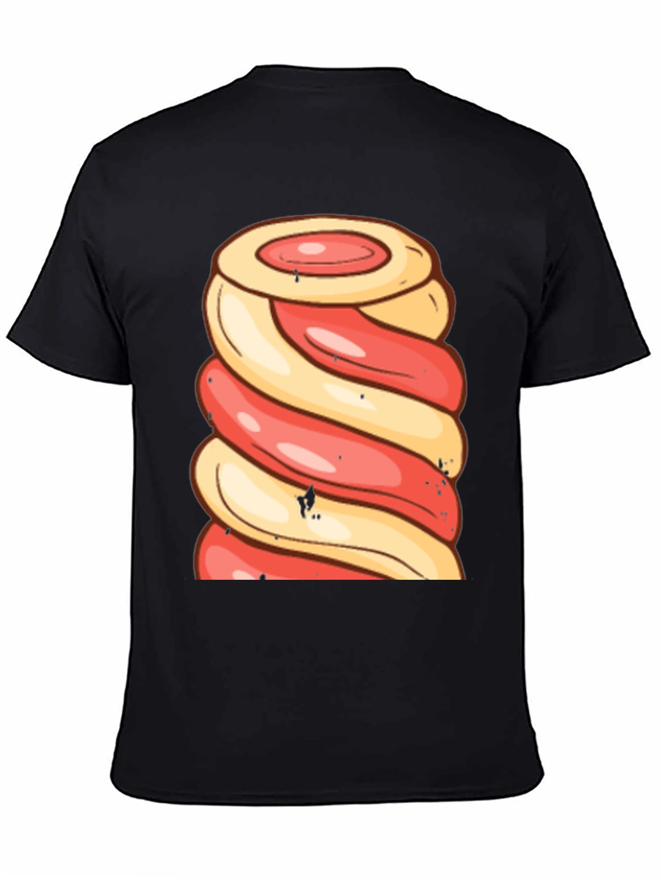 Swirl Lollipop Graphic Tee - Fun Novelty Design