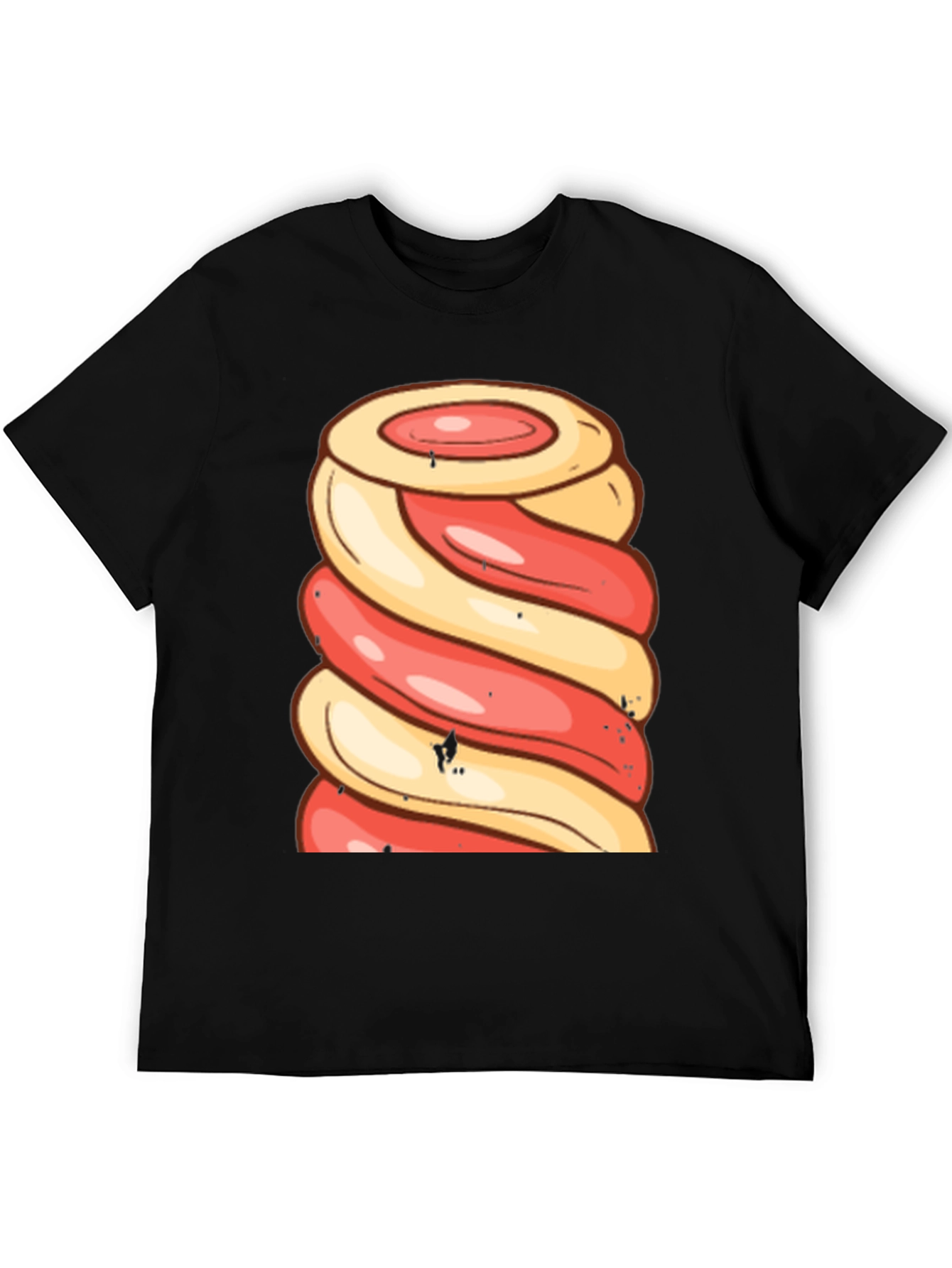 Swirl Lollipop Graphic Tee - Fun Novelty Design