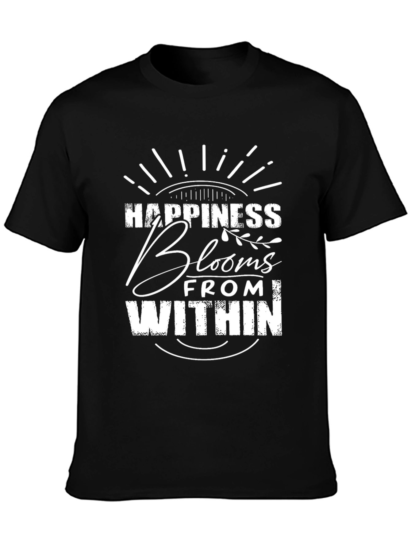 Happiness Blooms Within Graphic T-Shirt