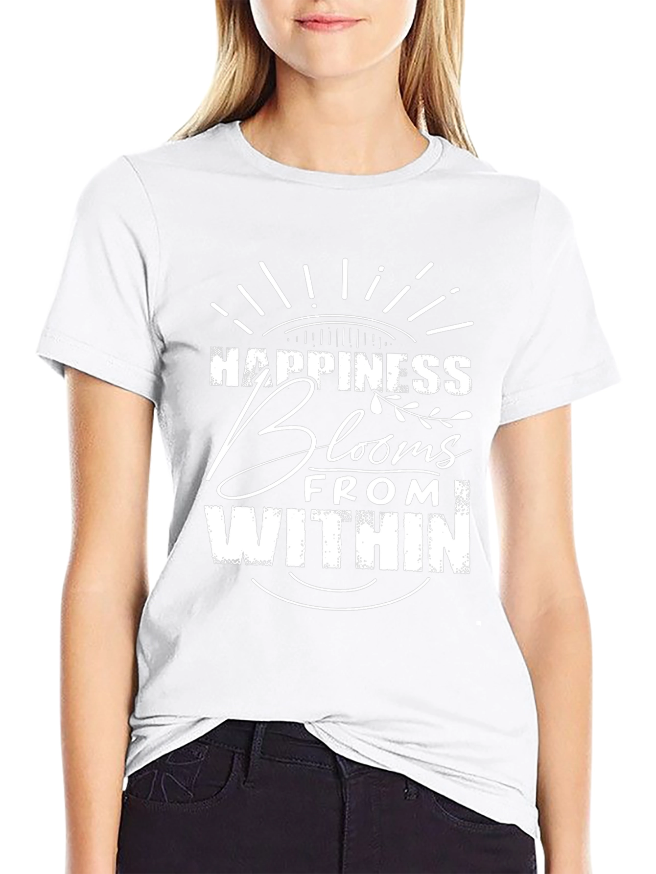 Happiness Blooms Within Graphic T-Shirt