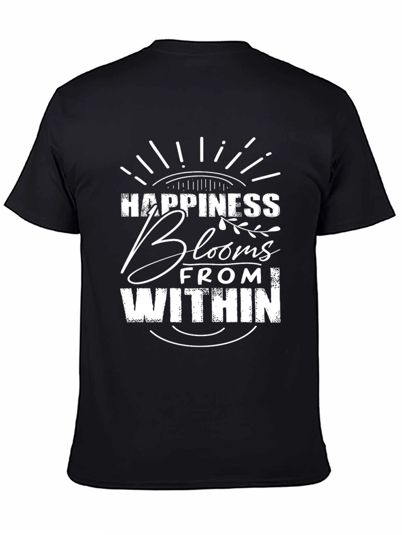 Happiness Blooms Within Graphic T-Shirt