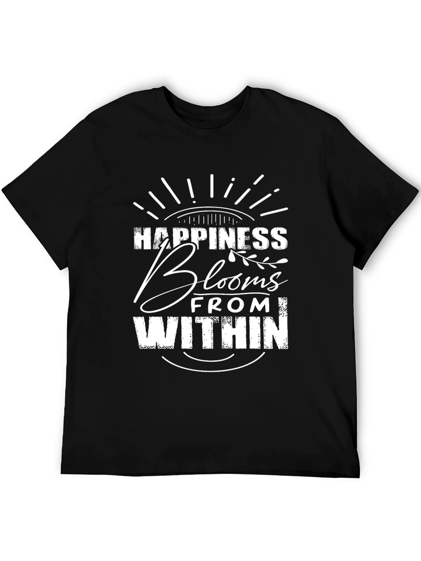 Happiness Blooms Within Graphic T-Shirt