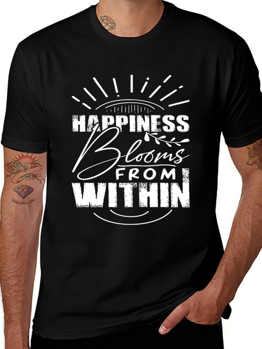 Happiness Blooms Within Graphic T-Shirt