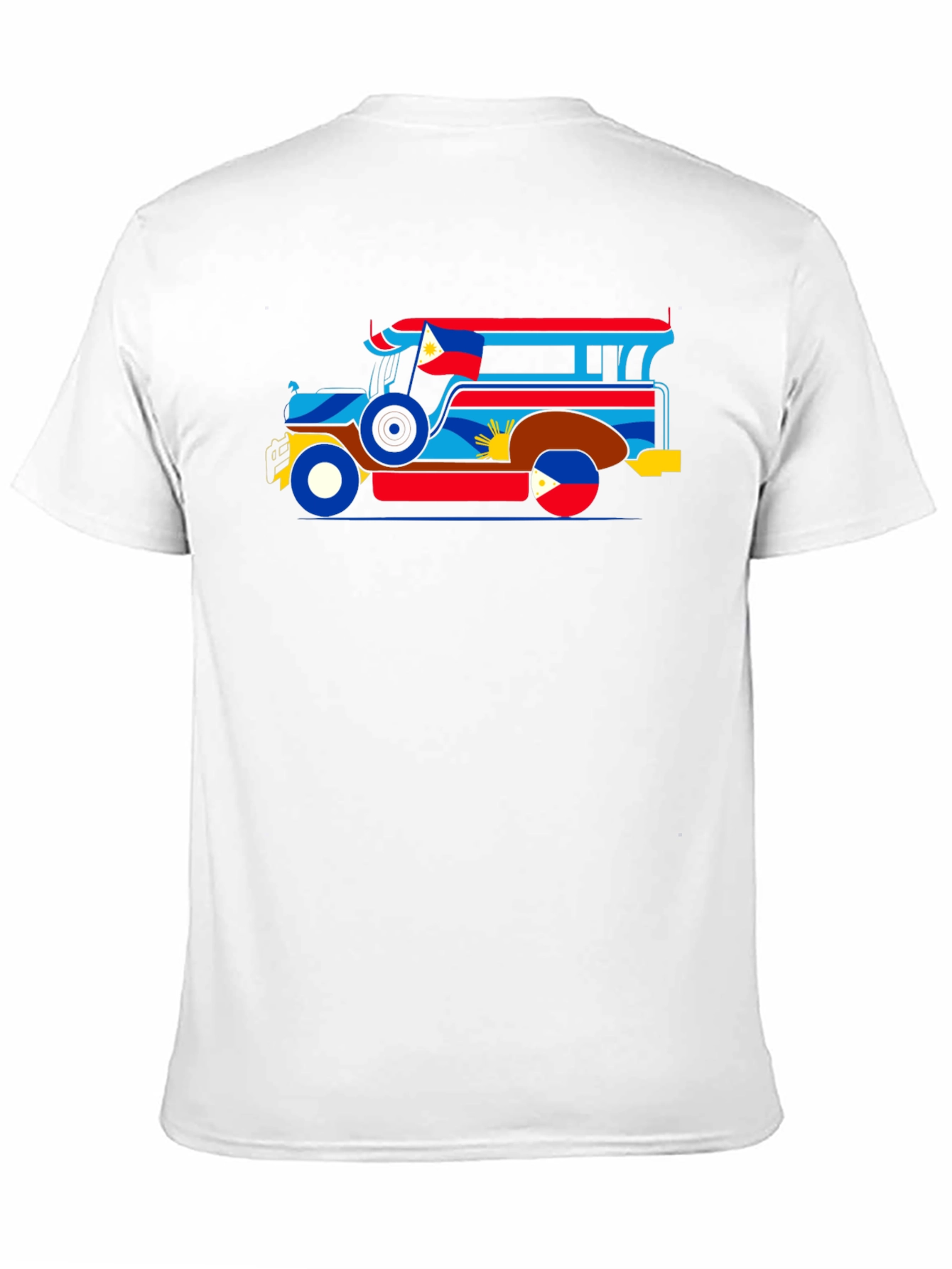 Filipino Jeepney Graphic Tee - Black